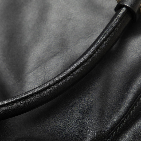 グッチ アビー ハンドバッグ トートバッグ 189831 ブラック レザー レディース GUCCI 【中古】