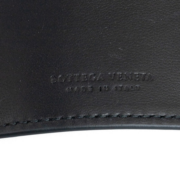 ボッテガヴェネタ イントレチャート キーケース 6連 ブラック レザー メンズ BOTTEGAVENETA 【中古】