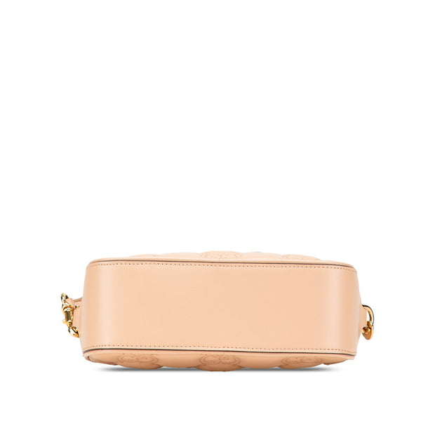 グッチ GGマトラッセ スモール 斜め掛け ショルダーバッグ 702234 ベージュ レザー レディース GUCCI 【中古】