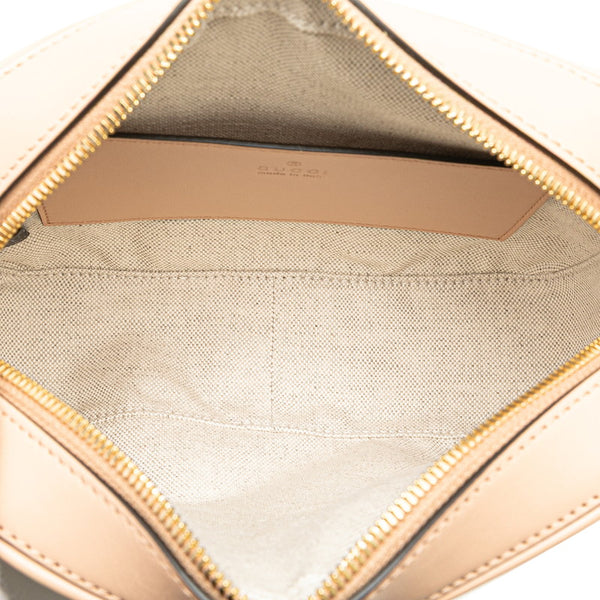 グッチ GGマトラッセ スモール 斜め掛け ショルダーバッグ 702234 ベージュ レザー レディース GUCCI 【中古】