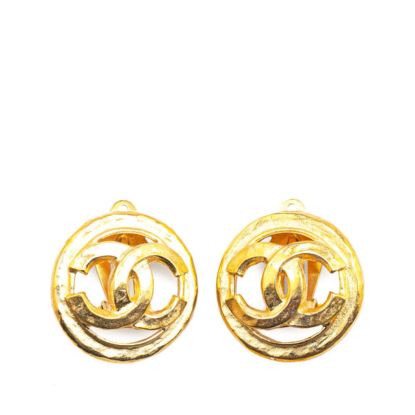 シャネル ヴィンテージ ココマーク イヤリング ゴールド メッキ レディース CHANEL 【中古】
