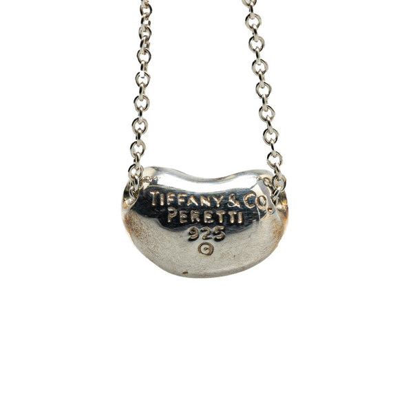 ティファニー ビーン ミニ ネックレス SV925 シルバー レディース TIFFANY&Co. 【中古】