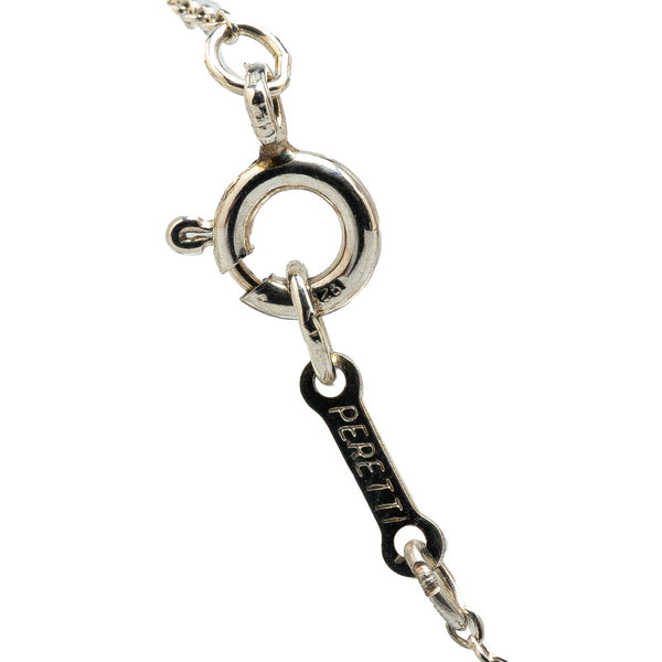 ティファニー ビーン ミニ ネックレス SV925 シルバー レディース TIFFANY&Co. 【中古】