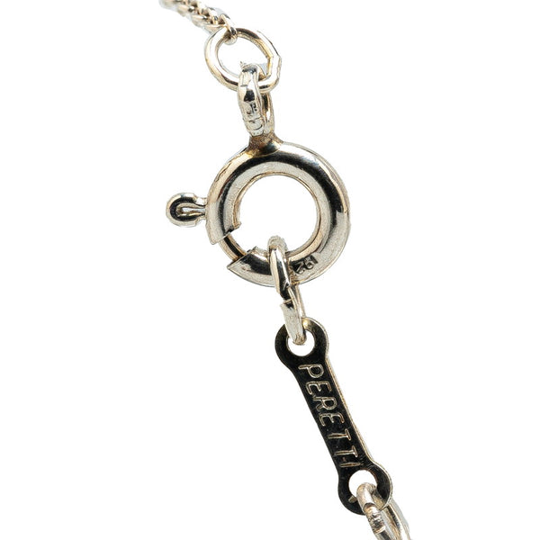ティファニー ビーン ミニ ネックレス SV925 シルバー レディース TIFFANY&Co. 【中古】