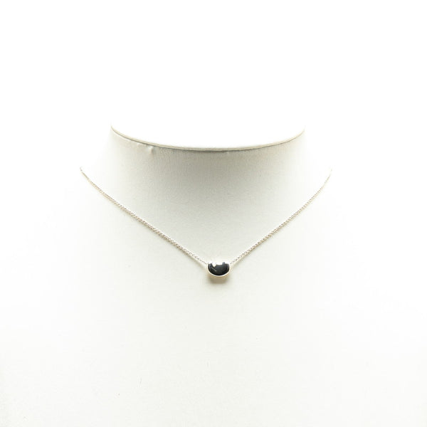 ティファニー ビーン ミニ ネックレス SV925 シルバー レディース TIFFANY&Co. 【中古】