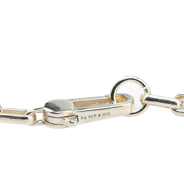 グッチ インターロッキングG ネックレス SV925 シルバー メンズ GUCCI 【中古】