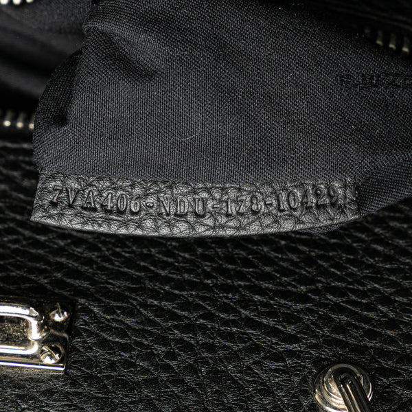 フェンディ ピーカブー フィット セレリア ハンドバッグ ビジネスバッグ 7VA406 ブラック レザー メンズ FENDI 【中古】