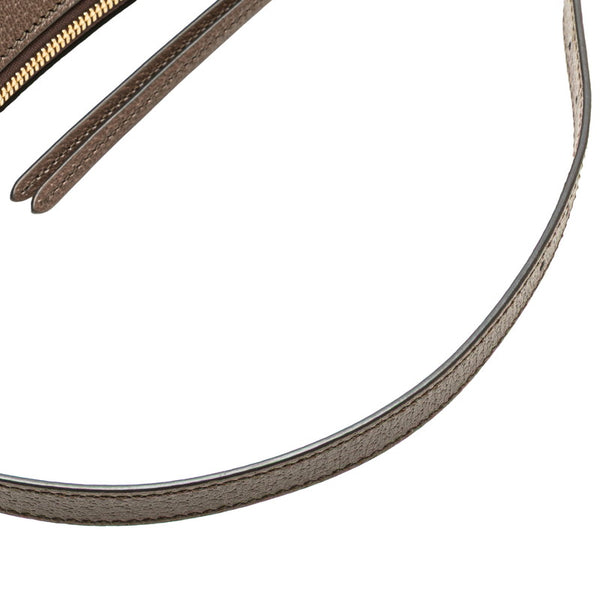 グッチ GGスプリーム オフィディア スモール ショルダーバッグ 735145 ブラウン PVC レザー レディース GUCCI 【中古】