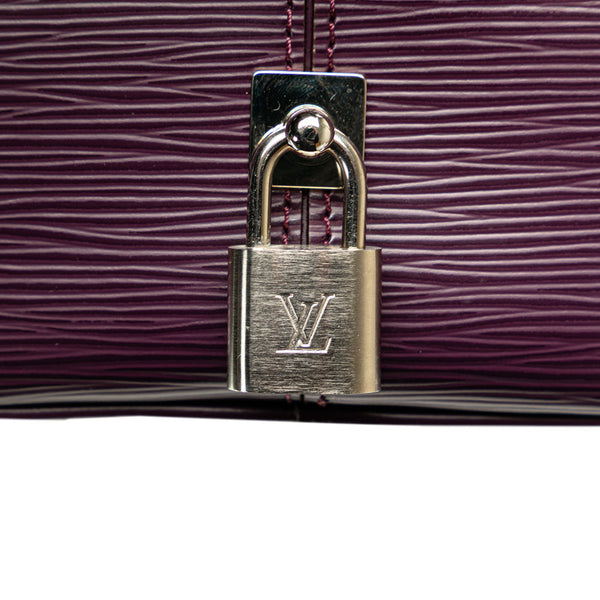 ルイ ヴィトン エピ ボーリングモンテーニュPM ハンドバッグ M5932K  カシス パープル レザー レディース LOUIS VUITTON 【中古】