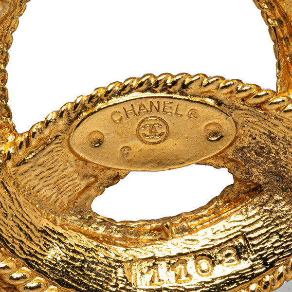 シャネル ココマーク ブローチ ゴールド メッキ レディース CHANEL 【中古】