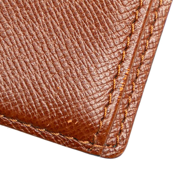 ルイ ヴィトン モノグラム ジャポンサンガプール カードケース パスケース M60530 ブラウン PVC レザー レディース LOUIS VUITTON 【中古】