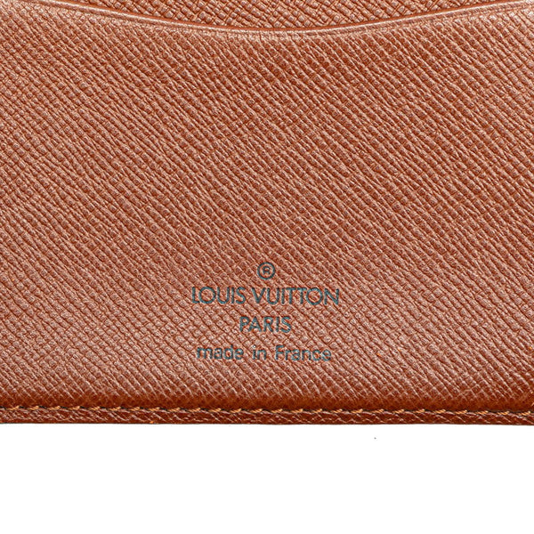 ルイ ヴィトン モノグラム ジャポンサンガプール カードケース パスケース M60530 ブラウン PVC レザー レディース LOUIS VUITTON 【中古】