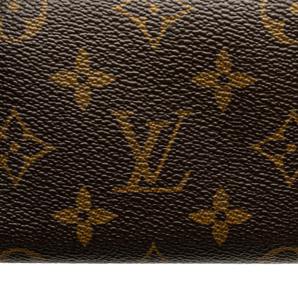 ルイ ヴィトン モノグラム ジャポンサンガプール カードケース パスケース M60530 ブラウン PVC レザー レディース LOUIS VUITTON 【中古】