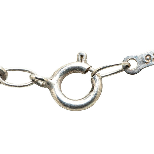 ティファニー オープンハート ネックレス SV925 シルバー レディース TIFFANY&Co. 【中古】