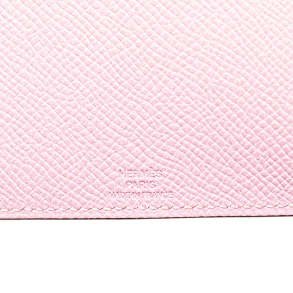 エルメス ターマックPM パスポートケース ローズコンフェッティ ピンク ヴォーエプソン レディース HERMES 【中古】