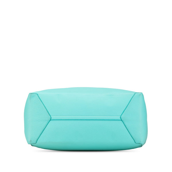ティファニー ハンドバッグ ショルダーバッグ 2WAY ティファニーブルー レザー レディース TIFFANY&Co. 【中古】