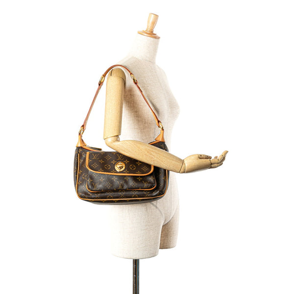 ルイ ヴィトン モノグラム ティカルGM ショルダーバッグ M40077 ブラウン PVC レザー レディース LOUIS VUITTON 【中古】