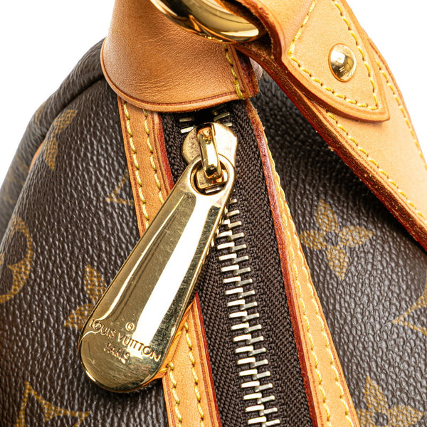 ルイ ヴィトン モノグラム ティカルGM ショルダーバッグ M40077 ブラウン PVC レザー レディース LOUIS VUITTON 【中古】