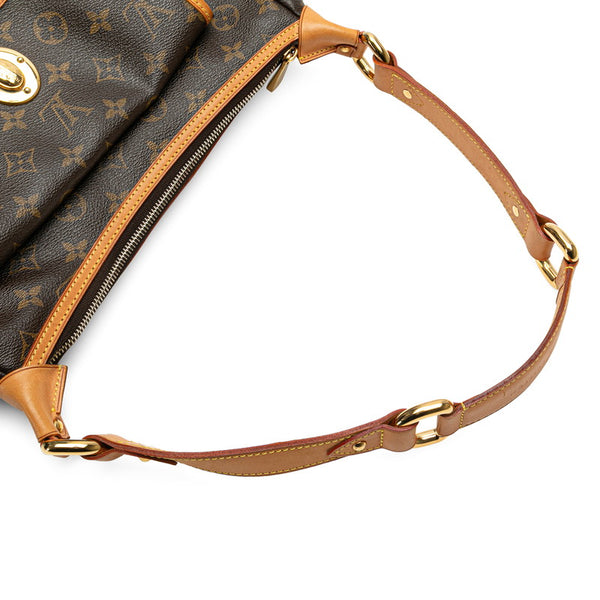 ルイ ヴィトン モノグラム ティカルGM ショルダーバッグ M40077 ブラウン PVC レザー レディース LOUIS VUITTON 【中古】