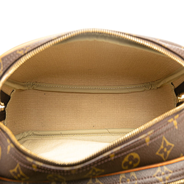 ルイ ヴィトン モノグラム リポーターPM 斜め掛け ショルダーバッグ M45254 ブラウン PVC レザー レディース LOUIS VUITTON 【中古】