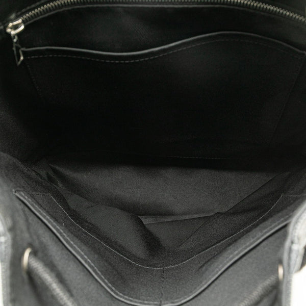 ルイ ヴィトン ダミエ グラフィット ネメス クリストファーPM リュック バックパック N41571 ブラック PVC レザー メンズ LOUIS VUITTON 【中古】