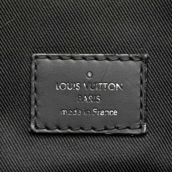 ルイ ヴィトン ダミエ グラフィット ネメス クリストファーPM リュック バックパック N41571 ブラック PVC レザー メンズ LOUIS VUITTON 【中古】