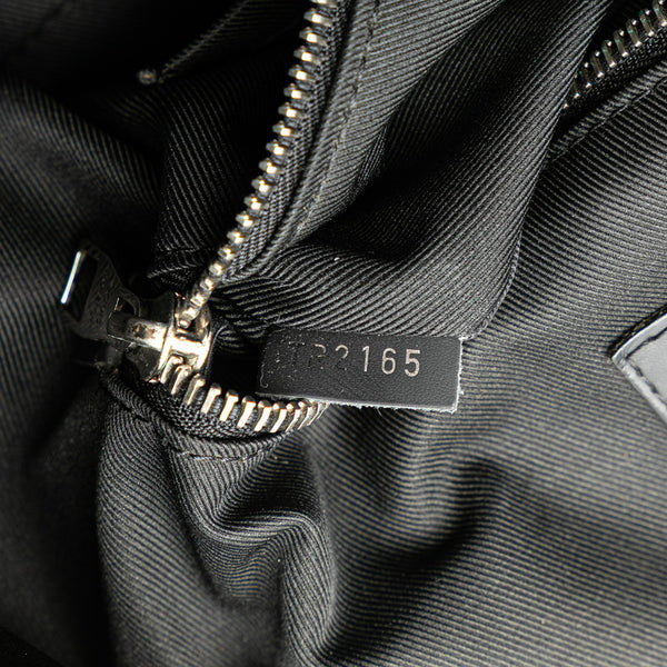 ルイ ヴィトン ダミエ グラフィット ネメス クリストファーPM リュック バックパック N41571 ブラック PVC レザー メンズ LOUIS VUITTON 【中古】