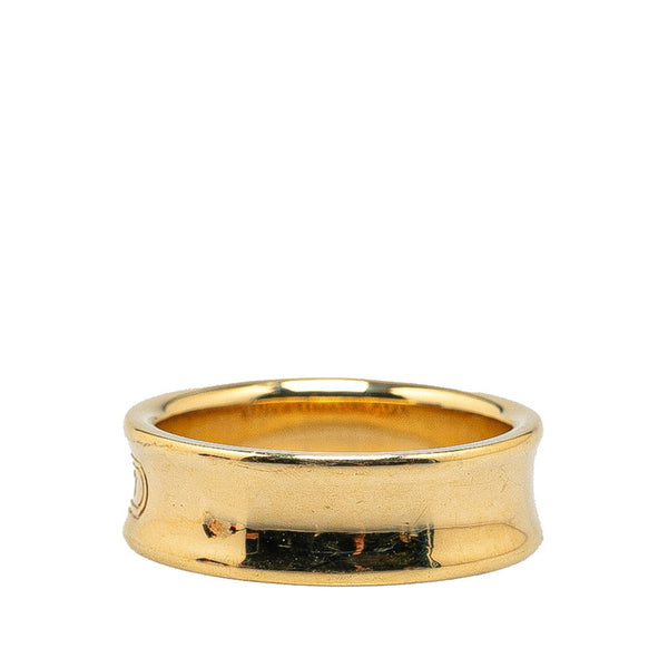 ティファニー ナロー 1837 リング 指輪 K18YG イエローゴールド レディース TIFFANY&Co. 【中古】