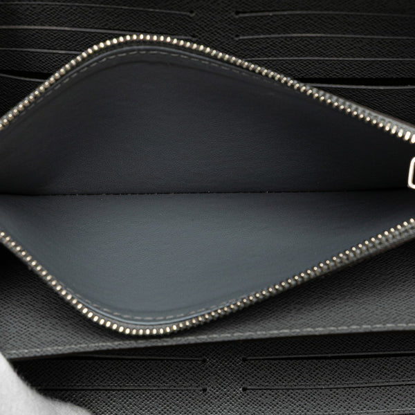 ルイ ヴィトン タイガ ジッピーXL 長財布 クラッチバッグ M42856 グラシエ グレー レザー メンズ LOUIS VUITTON 【中古】
