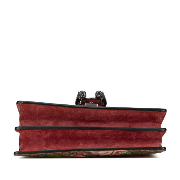 グッチ GGブルームス ディオニュソス チェーン ショルダーバッグ 400249 ベージュ ワインレッド PVC スウェード レディース GUCCI 【中古】