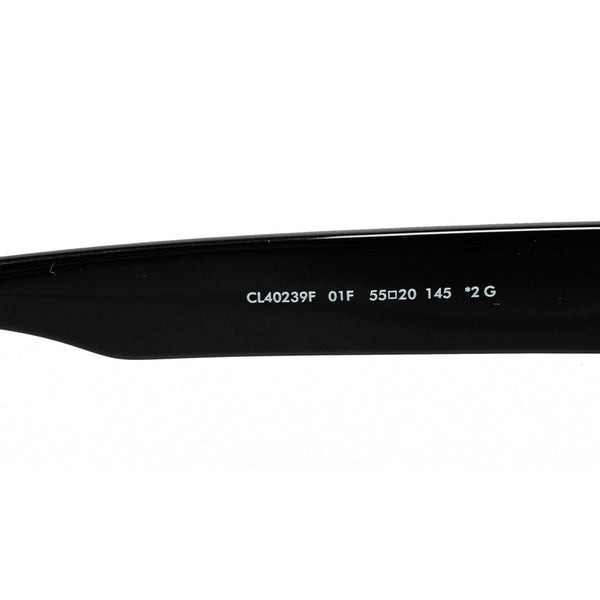 セリーヌ トリオンフ サングラス CL40239F ブラック プラスチック レディース CELINE 【中古】