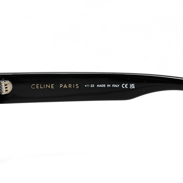 セリーヌ トリオンフ サングラス CL40239F ブラック プラスチック レディース CELINE 【中古】