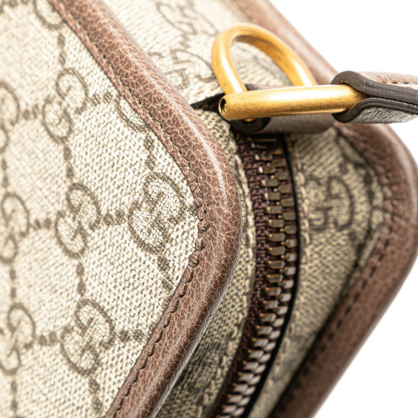 グッチ GGスモール オフディア ハンドバッグ ショルダーバッグ 2WAY 598130 ベージュ マルチカラー PVC レザー レディース GUCCI 【中古】