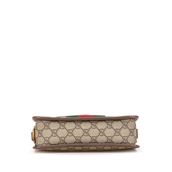 グッチ GGスモール オフディア ハンドバッグ ショルダーバッグ 2WAY 598130 ベージュ マルチカラー PVC レザー レディース GUCCI 【中古】