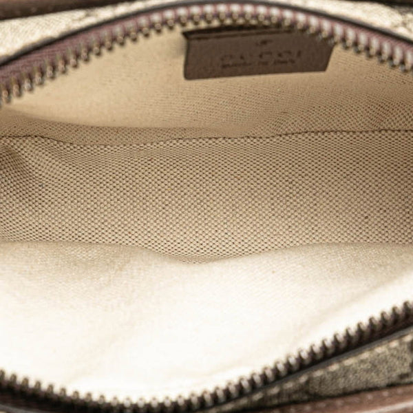 グッチ GGスモール オフディア ハンドバッグ ショルダーバッグ 2WAY 598130 ベージュ マルチカラー PVC レザー レディース GUCCI 【中古】