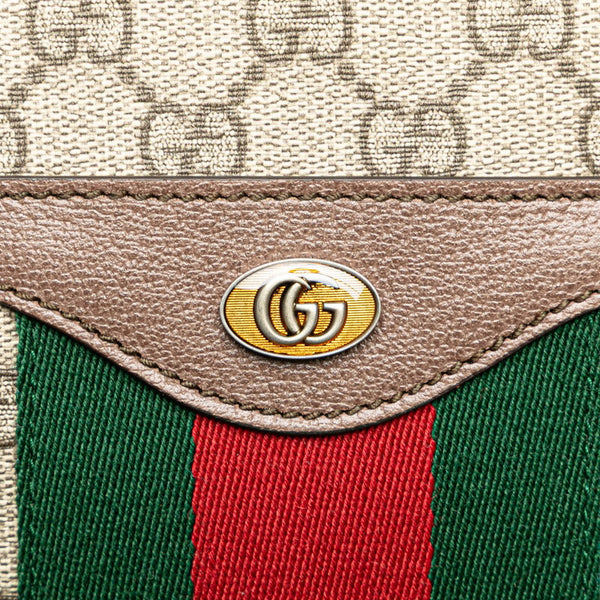 グッチ GGスモール オフディア ハンドバッグ ショルダーバッグ 2WAY 598130 ベージュ マルチカラー PVC レザー レディース GUCCI 【中古】