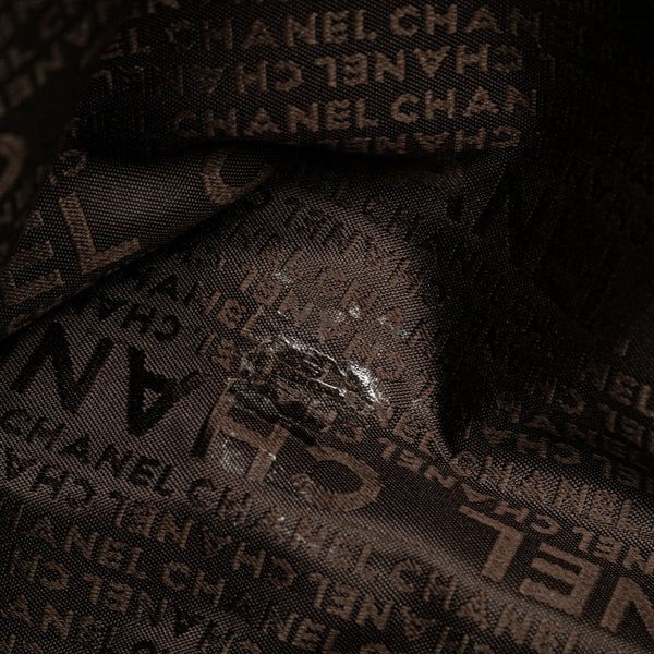 シャネル ココマーク トートバッグ ブラウン キャビアスキン レディース CHANEL 【中古】