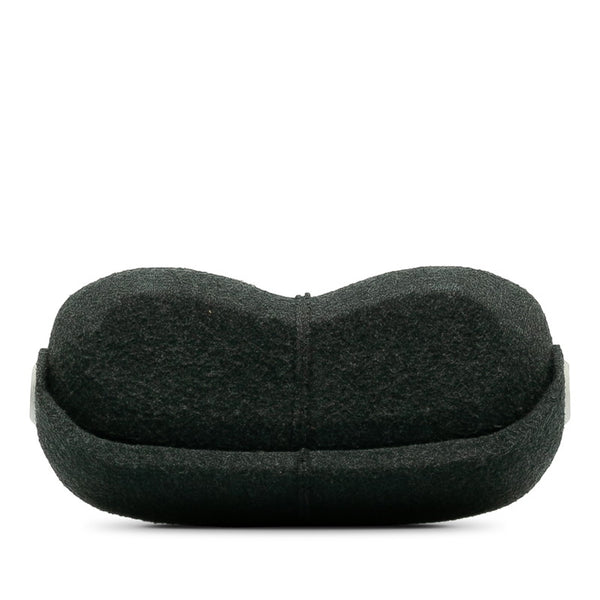 シャネル ヒップバッグ ショルダーバッグ グレー ウール レディース CHANEL 【中古】