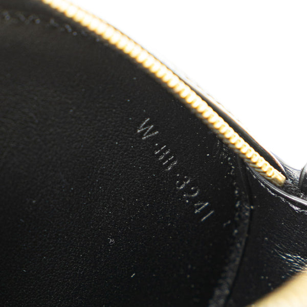 セリーヌ トリオンフ ショルダーバッグ ブラック レザー レディース CELINE 【中古】