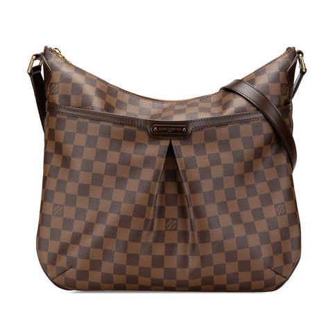ルイ ヴィトン ダミエ ブルームズベリGM 斜め掛け ショルダーバッグ N42250 ブラウン PVC レザー レディース LOUIS VUITTON 【中古】
