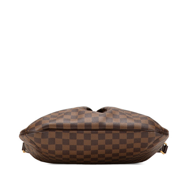 ルイ ヴィトン ダミエ ブルームズベリGM 斜め掛け ショルダーバッグ N42250 ブラウン PVC レザー レディース LOUIS VUITTON 【中古】
