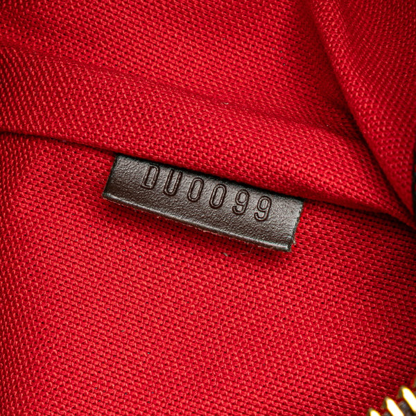 ルイ ヴィトン ダミエ ブルームズベリGM 斜め掛け ショルダーバッグ N42250 ブラウン PVC レザー レディース LOUIS VUITTON 【中古】