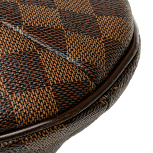 ルイ ヴィトン ダミエ ブルームズベリGM 斜め掛け ショルダーバッグ N42250 ブラウン PVC レザー レディース LOUIS VUITTON 【中古】