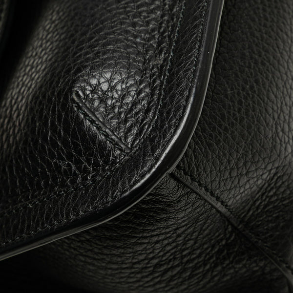 グッチ タッセル 斜め掛け ショルダーバッグ  370826 ブラック レザー レディース GUCCI 【中古】