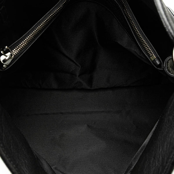 グッチ ショルダーバッグ 108853 ブラック レザー レディース GUCCI 【中古】