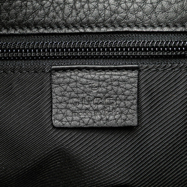 グッチ ショルダーバッグ 108853 ブラック レザー レディース GUCCI 【中古】