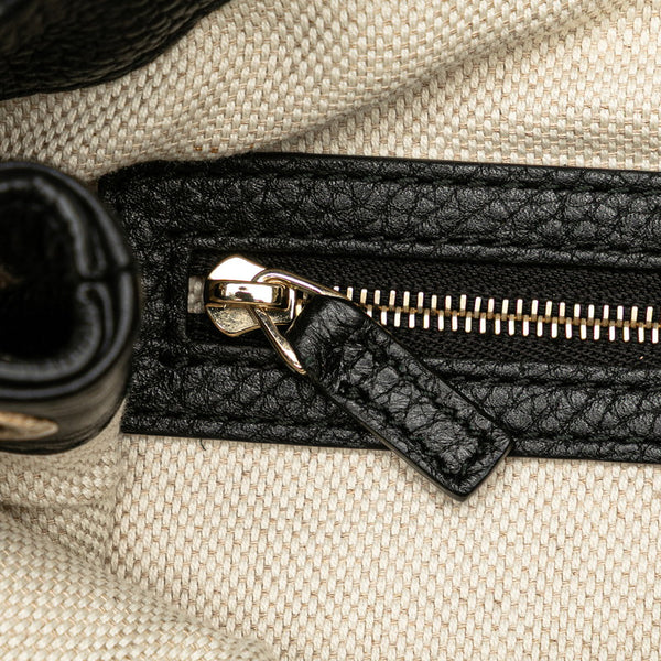 グッチ GGソーホー ハンドバッグ ショルダーバッグ 2WAY 536194 ブラック レザー レディース GUCCI 【中古】
