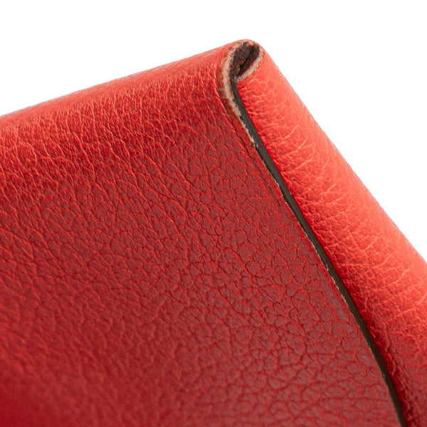 エルメス バスティア ベルソ コインケース 小銭入れ ピンク系 シェーブル レディース HERMES 【中古】