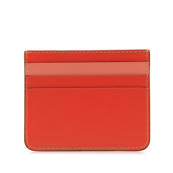 カルティエ C ドゥ カードケース パスケース 名刺入れ ピンク レザー レディース CARTIER 【中古】