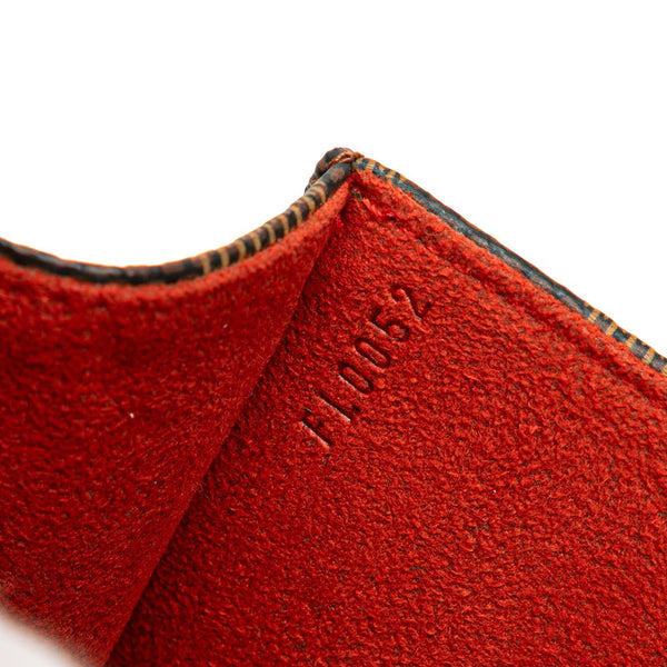 ルイ ヴィトン ダミエ ポシェット フロランティーヌ SPO ウエストバッグ N51856 ブラウン PVC レザー レディース LOUIS VUITTON 【中古】